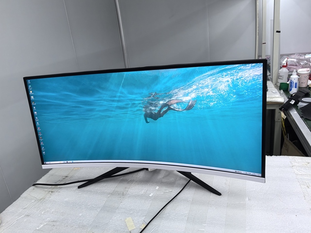 Curved Monitor 32 34 Inch LED Computer Screen for Game PC Monitors