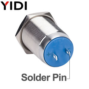 16/19/22Mm 12V 24V 110V 220V Roestvrijstalen Ring Verlicht Led Waarschuwing Waterdicht Ip65 Elektronische Sirene Actieve Zoemer <span class=keywords><strong>Alarm</strong></span> - Product Image 3