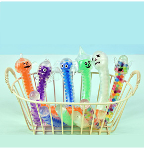 Halloween <b>Beads</b> Filling TPR Soft Stretch Rope Toy Stress Relief Toy Squeeze Stress Toy Classic Birthday Gift - Product Image 5