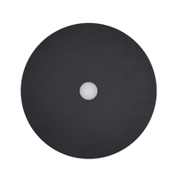 Plaques de poids professionnelles Powerlifting en acier calibré avec surface de revêtement en poudre noire pour organisateur de compétition de gymnastique