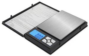 Bilancia tascabile elettronica di vendita calda 1kg/0.1g taccuino digitale gioielli bilancia tascabile bilancia digitale grammi - Product Image 2
