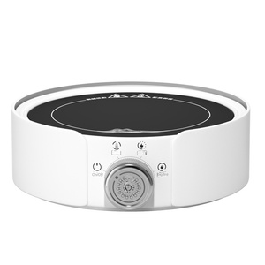 Placa de Inducción Eléctrica Portátil de Doble Quemador con Control Táctil, Blanca, 24 Pulgadas, Controlada por Aplicación, para Uso en Hoteles - Product Image 1