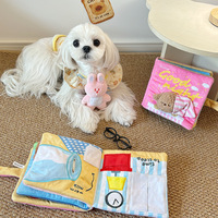 Juguete de Peluche Ecológico de Primera Calidad con Diseño de Dibujos Animados, Libro de Actividades para Perros y Gatos, para Esconder Premios y Aliviar el Aburrimiento