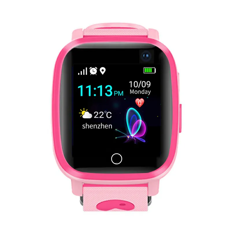 Maxtop Low Battery Alarm 2g Gps Lbs Android Smart Watch for Kids with Sim Camera