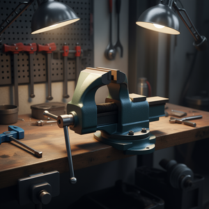 ที่หนีบแบบม้านั่งขนาด446ม. อะไหล่446มม. สำหรับเครื่องมืองานโลหะ - Product Image 3