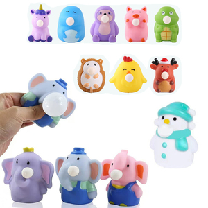All'ingrosso 60 disegni bolla Fidget giocattolo per spremere simpatici bambini divertente regalo sputo bolle morbide Anti Stress rilievo cartone animato spremere giocattolo - Product Image 1