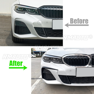 Cubierta embellecedora de faro antiniebla y divisor de aire para parachoques delantero BMW Serie 3 G20 G21 318i 320i 325i 330i 330d 330e 2019-2022 - Product Image 2