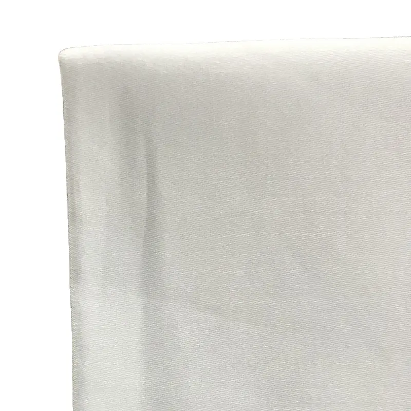 High Density 100% combed cotton 80x120 230x88x4 sateen white fabric for luxury hotel