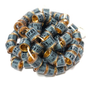 Nouvelle Conception Pigeonlegring Pigeon Pied Suivi D'oiseau En Plastique Bague Bagues Pigeon Ringsfoot Pour <span class=keywords><strong>Pinson</strong></span> Canari// - Product Image 1