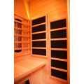 Sauna de Infrarrojos Lejanos para 3 Personas, Estilo Moderno, Bajo EMF, Seca, Envío de Fábrica, OEM/ODM, con Control por Wifi