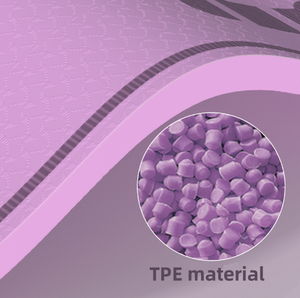 Oval TPE Anti-slip Yoga <strong>Mat</strong> Thickened Noise <strong>Skipping</strong> <strong>Mat</strong> Is Suitable for Family Fitness Pilates Yoga - Product Image 5