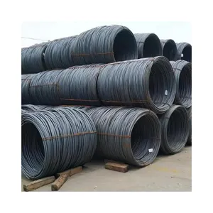 Factory supplier diameter 5-20mm Hot Dipped Steel Wire Rod In Coils steel Wire Rod for making nail