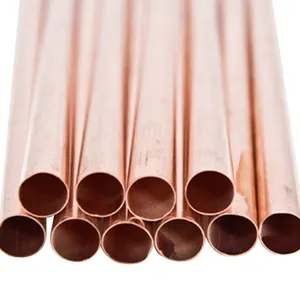 Copper pipe Red Copper Tube Mist Coolant Coper Pipe Cooper Tube Air Conditioner Cop Copper pipe