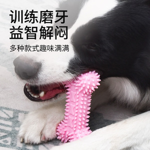 Pet Chew Toys Rope Bone Teething Toy Rubber Indoor <b>Dog</b> Chew Toy QW506 - Product Image 2