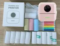Mini-imprimante thermique portable sans encre, sans fil, Bluetooth, pour photos et étiquettes, vente en gros d'usine