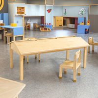 Table de lecture moderne en bois pour enfants pour l'école maternelle préscolaire Montessori meubles de bibliothèque