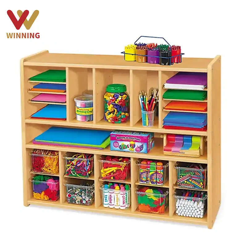 Winnende Fabriek Op Maat Kinderkasten Plank Speelgoed Kids Opslag Boekenplanken Organizer Opbergrek Houten Kinderkamer Meubels