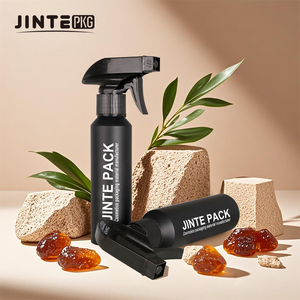 Rỗng 1cc Đầu Ra Lớn Phun Kích Hoạt Bơm Chai Pet Tùy Chỉnh 150Ml Matte Đen Mực Phun Chất Lỏng Với Logo - Product Image 4