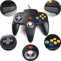 Mando de Juego USB con Cable para N64, Joystick para Nintendo 64