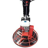 Machine à polir le béton et à lisser le mortier, portative et manuelle, pour le nivellement des routes, avec rayon de braquage court, garantie 1 an
