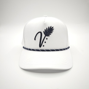 Tactical Performance 5 Panel Golf <b>Cap</b> Custom Embroidery Logo Low MOQ OEM Laser Perforated <b>Quick</b> <b>Dry</b> Waterproof Athletic Headwear - Product Image 4