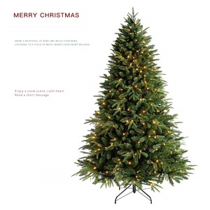 Nouvel Arbre de Noël Artificiel Haut de Gamme 2027 en PE et PVC Mélangés avec Lumières LED et Support Métallique – Décoration de Fêtes en Gros - Product Image 3