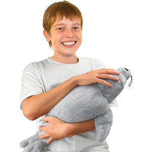 Peluche Personalizzato OEM di Alta Qualità, Foca Grigia Cartoon, Cuscino <span class=keywords><strong>Morbido</strong></span> <span class=keywords><strong>e</strong></span> Coccoloso, Regalo Adorabile - Product Image 3