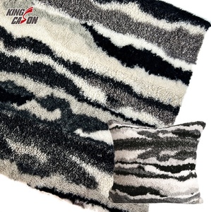 Precio de fábrica 100% poliéster estampado personalizado Color Sherpa tela polar para manta almohada cojín <span class=keywords><strong>abrigo</strong></span> trapos bebé adulto mascotas - Product Image 1