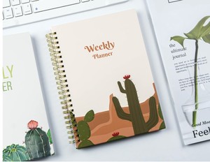 Agenda Semanal Personalizada al por Mayor, Tapa Dura A5, Encuadernación en Espiral, 120 Hojas, para Promoción, Oficina y Negocios, Opción de Regalo - Product Image 2