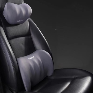 Lulu AnHL1, cojín de soporte Lumbar para asiento de <span class=keywords><strong>coche</strong></span>, cojín trasero, almohada de espuma viscoelástica, <span class=keywords><strong>silla</strong></span> de oficina, respaldo, reposacabezas, conjuntos de cojines - Product Image 6