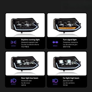 Faros Delanteros HETOP para <span class=keywords><strong>Caravelle</strong></span> <span class=keywords><strong>T5</strong></span> 2010-2015, Lentes LED, Actualización de Luces Delanteras, Accesorios para Automóviles, Gran Venta, Plug and Play, DRL para Volkswagen - Product Image 3