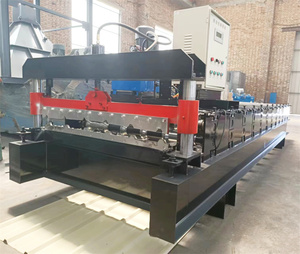 New Condition <b>Tile</b> Roll Forming Machine <b>Tile</b> Ibr <b>Sheet</b> Trapezoidal Roof Making Machine Roll Forming Machinery - Product Image 2