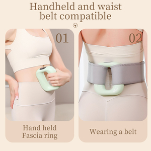 2024 superventas LUYAO J18A anillo Facial recargable masajeador eléctrico potente masaje de percusión de tejido profundo - Product Image 6