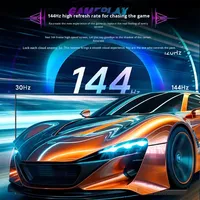 KUYCON M32KB 32 inch 4K IPS Gaming Monitor Mat Anti-reflectiescherm HDR Desktop Computer Beeldscherm 144Hz Computermonitor