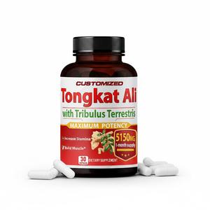 Pó de Extrato de Raiz de <span class=keywords><strong>Tongkat</strong></span> <span class=keywords><strong>Ali</strong></span> e Cápsulas Complexas de Origem CN, Suplemento Herbal para Adultos, Melhora a Imunidade, 500mg, Grau Alimentício - Product Image 1