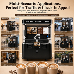 Máquina Expendedora de Café Automática, Sin Personal, con Café Recién Molido, Pantalla Táctil, WiFi/4G - Product Image 6