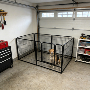 강아지 울타리 애완견 실내용 강아지 케이지 소형견 중형견 대형견 가정용 테디 보호 격리 울타리 - Product Image 2