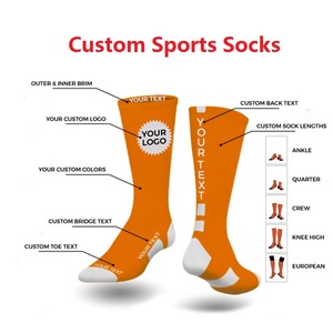 Xianghui người đàn ông của thể thao CREW vớ độ dài khác nhau phong cách khác nhau tùy chỉnh đệm biểu tượng Màu sắc mô hình cho chạy huấn luyện viên - Product Image 2