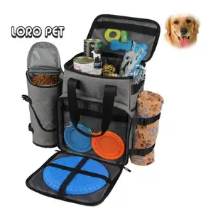 Airline Approved Dog Travel Bag Futter, Set Hundefutter Reisetasche für 15kg