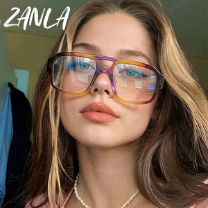 <span class=keywords><strong>Occhiali</strong></span> da Computer 2026 con Montatura Quadrata Sfumata Patchwork, <span class=keywords><strong>Occhiali</strong></span> da Donna Retrò con Doppio Ponte, <span class=keywords><strong>Occhiali</strong></span> con <span class=keywords><strong>Filtro</strong></span> <span class=keywords><strong>Luce</strong></span> <span class=keywords><strong>Blu</strong></span> - Product Image 1