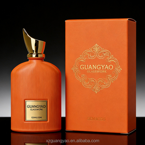 Flacon <span class=keywords><strong>de</strong></span> parfum vide <span class=keywords><strong>de</strong></span> qualité supérieure 100 ml, flacon <span class=keywords><strong>de</strong></span> parfum <span class=keywords><strong>de</strong></span> luxe, couleurs personnalisées et étiquettes métalliques avec boîte d'emballage - Product Image 2