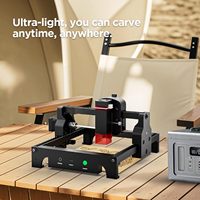 Machine de gravure laser ACMER S1 One Frame sans installation, 2,5 W, mini graveur DIY, ultra-léger, facile à transporter, classe professionnelle
