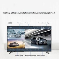 S905 Android 11 Quad Core 2+16G TV Playback Box dengan Kontrol Aplikasi USB/RJ45 dan Rotasi Layar untuk Periklanan