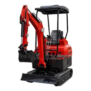 China Brand Micro 2 Ton 2000 KG Digger Mini Garden Hydraulic Pump Excavating Machinery Small Excavator For Sale