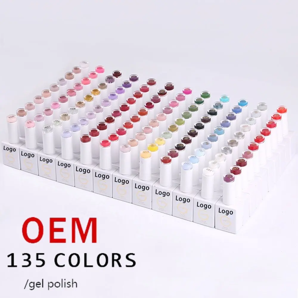 Hot Popular 98 Color Gel Nail Polish Uv Led Set Factory Professional Design Nail Art Gel Private Label Nail Supply Vendor