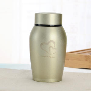 Premium Modern paslanmaz çelik evcil hayvan vazosu anıt hatıra kutusu Premium Modern paslanmaz çelik köpekler kediler için evcil hayvan vazosu anıt külleri - Product Image 2