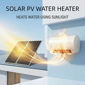 Chauffe-eau <span class=keywords><strong>solaire</strong></span> photovoltaïque RV, chauffe-eau en métal pressurisé, portable, résistant aux intempéries, hors réseau, pour hôtel, bain, <span class=keywords><strong>douche</strong></span> - Product Image 1