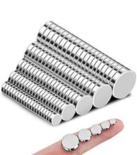 무료 샘플 6x2 네오디뮴 작은 자석 전체 크기 유형 등급 N25-N55 50*50 디스크 라운드 링 샤먼 모델 번호 N52 N35 등급 - Product Image 3