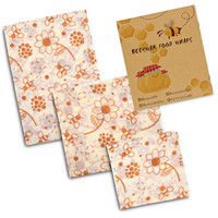 Papier ciré écologique en cire d'abeille biologique en gros, papier ciré personnalisé, papier alimentaire, tissu d'emballage, camping, cuisine, pliable, assurance commerciale CLASSIQUE
