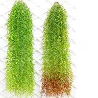 Fleurs Artificielles de Saule Pleureur, Feuillage Synthétique en Plastique à Suspendre pour DIY, Décorations de Mariage et du Nouvel An Chinois